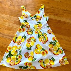 Lemon dress with pockets from Banana Republic